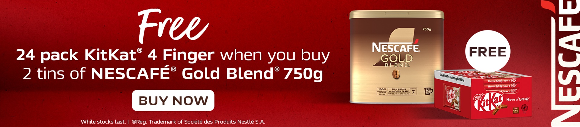 Nescafe Gold Blend Free Kitkat